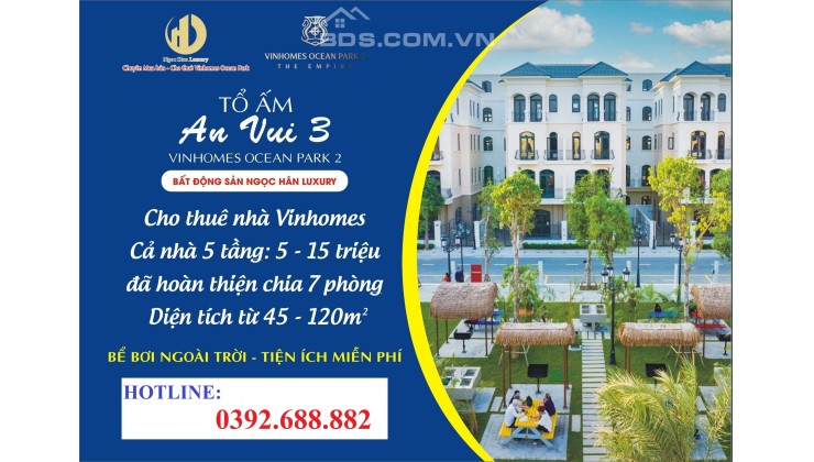 Đã hoàn thiện đẹp, Cho thuê Shohpouse cạnh Vincom, Biển nước mặn. DT 150m2, 4T, MT 10m. Giá 29 triệu/ tháng